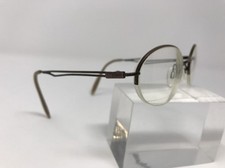 Esprit Eyeglasses 9092 Brown Metal Frame 48-20-135 Half Rim 6769