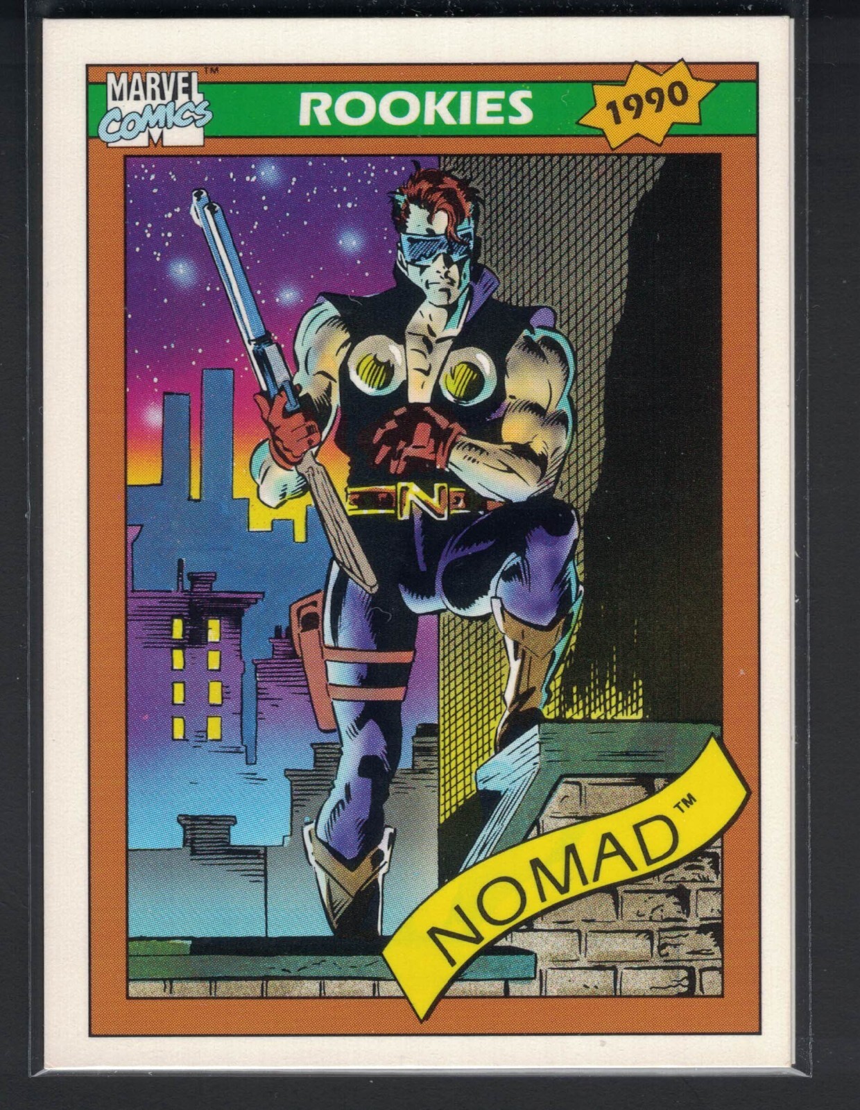 1990 Impel Marvel Universe Series 1 Nomad #86