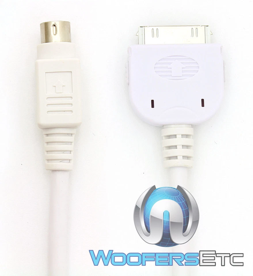 CABLE ADAPTADOR CLARION IPOD PARA VZ409 VX409 DVD RADIO COCHE ESTÉREO REPRODUCTOR CABLE NUEVO Foto 3 de 4