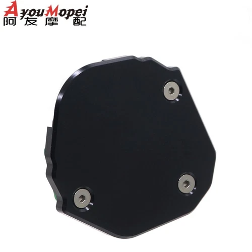 CNC Kickstand Side Stand Enlarge Enlarge Pad For Kawasaki KLR 650 2008-2023 - Picture 10 of 11
