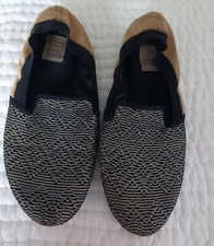 Daniel Green Lucca Slippers Slip on Flats Metalic Vanilla Women's Size 8