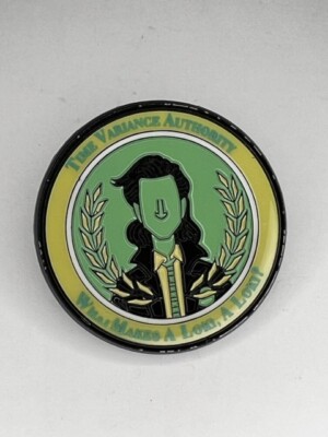 Marvel Loki Time Variance Authority Disney Pin (C1)