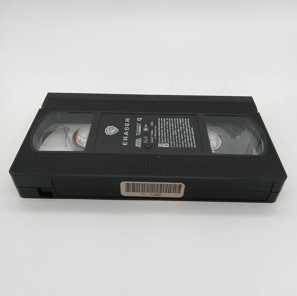 Eraser VHS 1996 Arnold Schwarzenegger Vanessa Williams James Caan - Image 3 of 3