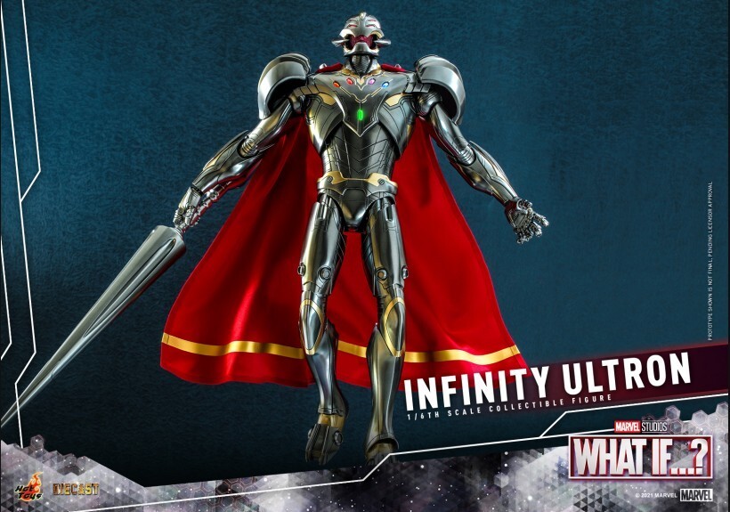 HOT TOYS INFINITY ULTRON DIECAST TMS063D44 AVENGERS 1/6 What