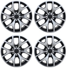Black Machine 20 Honeycomb Wheels Fits Chevy Silverado Tahoe Suburban 2000-2026