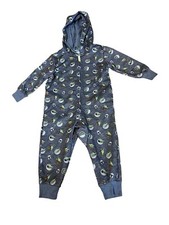 Star Wars Baby Yoda Hooded One Piece PajamaSize 2 Toddler
