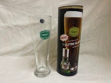 Brute Crown Corning ½ Litre Glass Bnib Vintage Sticker No Lotion