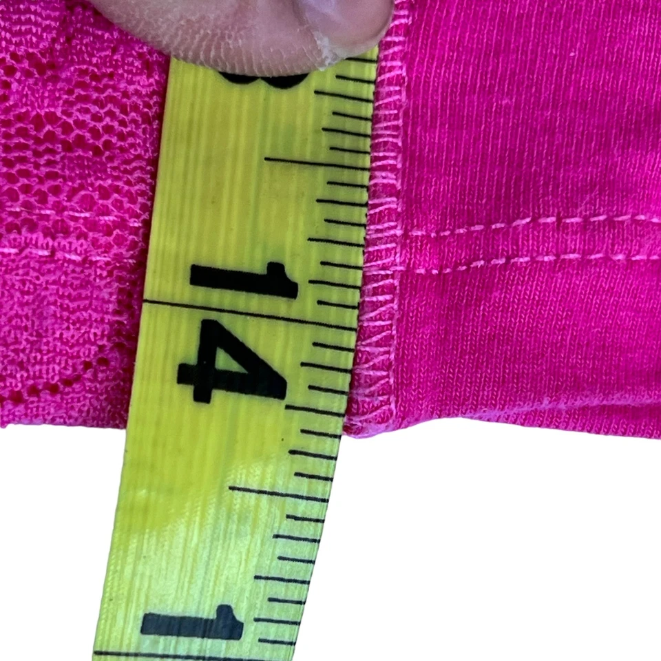 Hollister Bralette женщин размер очень маленький XS ярко розовый без рукавов Junior - Изображение 3 из 4