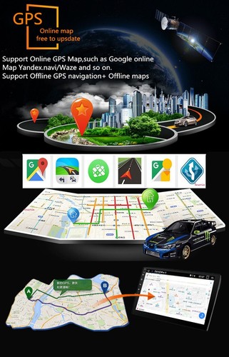 Car MP5 Player GPS Navigation Single 1Din Stereo Radio Android 8.1 Mirror Link - Picture 17 of 24