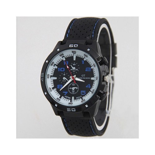 F1 Race GT Watch Black Blue White Car Racing Sports Watches Quick UK Dispatch - Picture 3 of 5