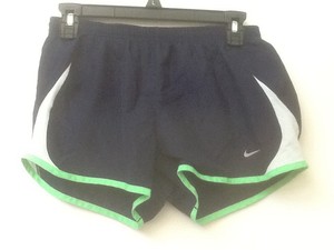 Nike 5K Women's Dri-fit Blue Green Running Shorts Inner Brief 573728 466 Size S | eBay