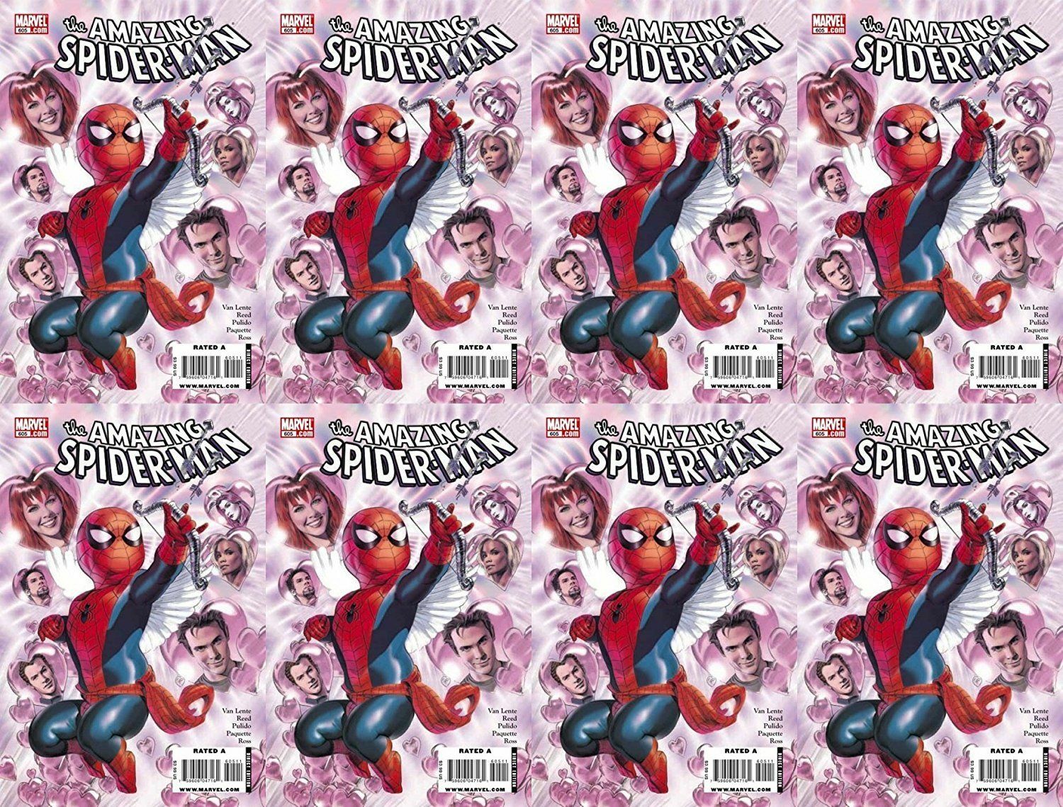 The Amazing Spider-Man #605 (1963-1998, 2003-2014) Marvel Comics - 8 Comics