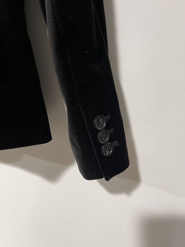 Talbots Women’s Velvet Single Button Jacket Black Size 4 NWT $ 149 - Picture 6 of 8