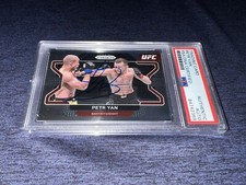 Petr Yan Signed 2022 Panini Prizm UFC Trading Card Legend Champ PSA/DNA
