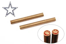 3"CUSTOM LOGO MOSAIC PIN 8.73 MM BRASS  MAKING HANDLE SCALES GRIPS KNIFE AH-39