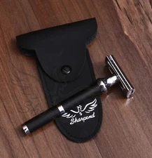 Traditional Classic Men Double Edge Chrome Shaving Safety Razor + 10 Blades HOT