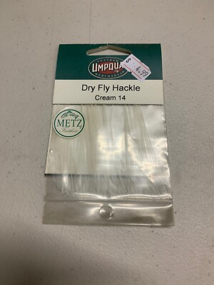 Umpqua Dry Fly Hackle Cream 14