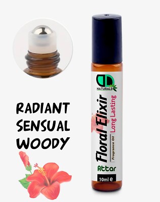 Floral Elixir Premium Oil Parfum, Attar - Full Strength 10ml