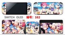 Vinyl Decal Skin Sticker Protector for Nintendo Switch OLED Anime Girl 162