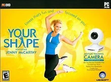 Your Shape Featuring Jenny McCarthy Ubisoft PC DVD-ROM 2009 New Sealed