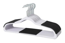 Heavy Duty 50 Pack Plastic Hangers Clothes Hangers With New Generation Nonslip P
