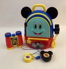 New ListingDisney Junior Mickey Mouse Funhouse Adventures Backpack Playset Binoculars Toy
