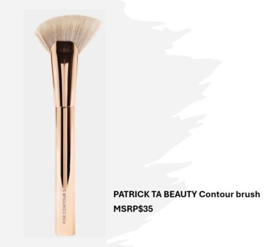 Patrick Ta Sculpt Contour Brush New!