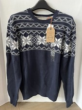 Original Weatherproof Vintage Sweater Men Pullover Sweatshirt fair isle Med