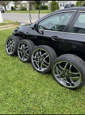 Out Front Rims 20 Inch Custom Chromed Out Rims | eBay