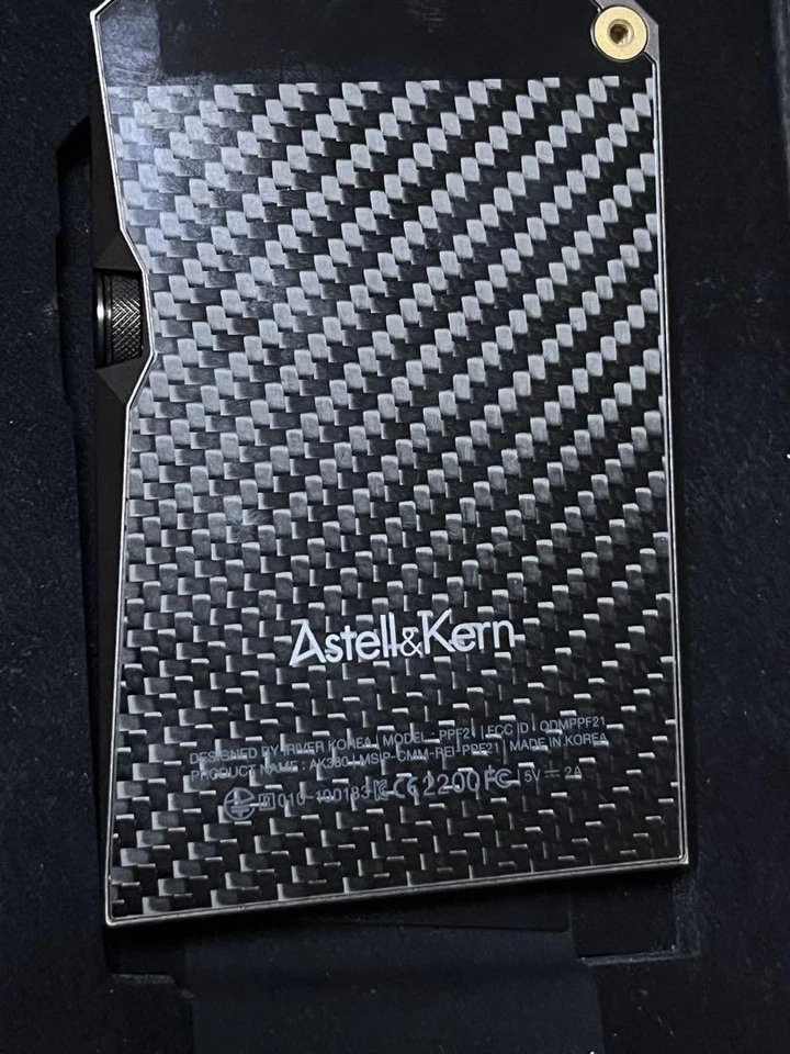 Astell&Kern Ak380 AK380-256GB Negro con CAJA Foto 3 de 4