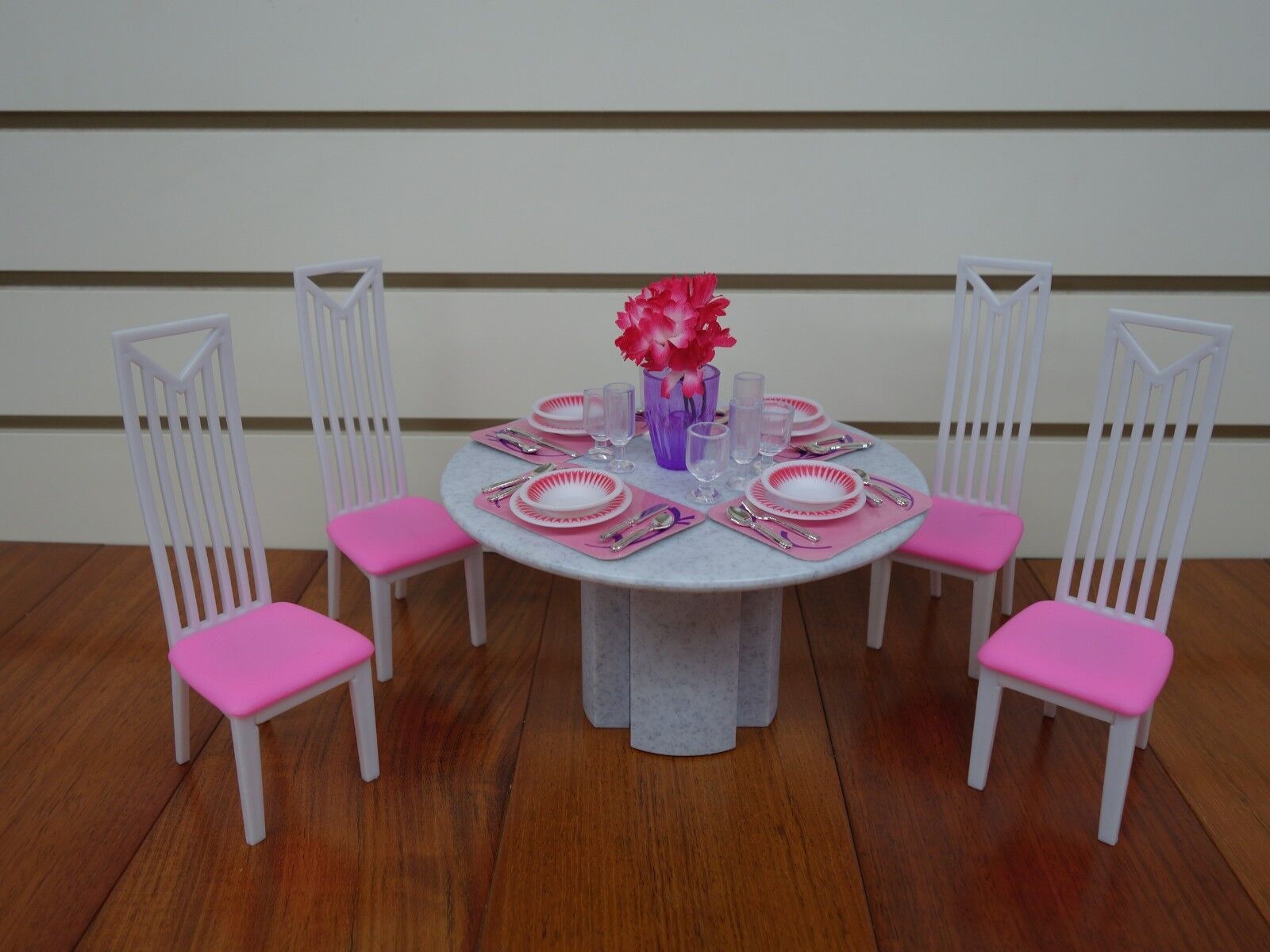 Gloria,Barbie Size Doll House Furniture/(94011) Dining Room Play Set 