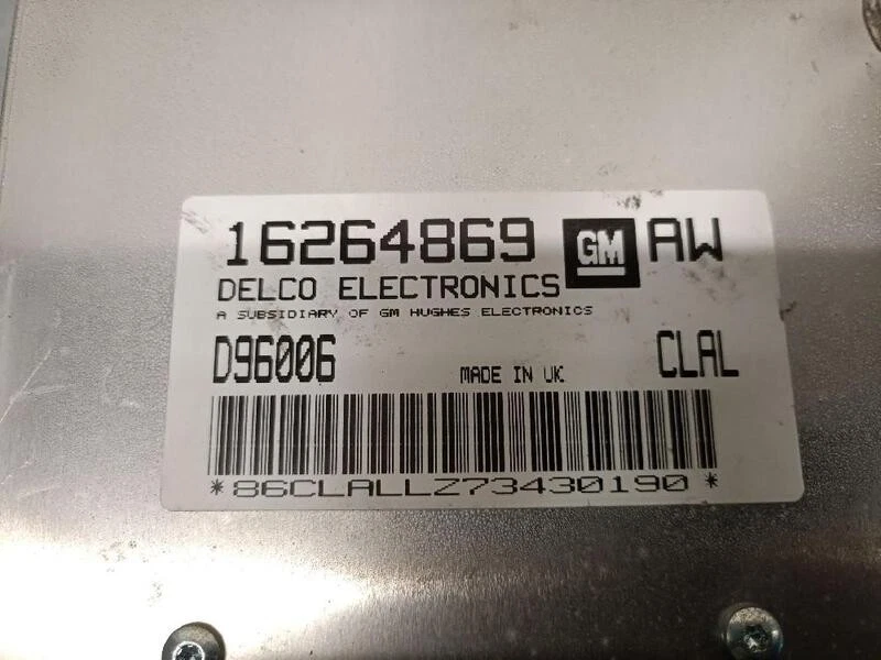 16264869 centralina motore per OPEL CORSA B (S93) 1.4 I 16V (F08 1993 5314933 - Immagine 4 di 4