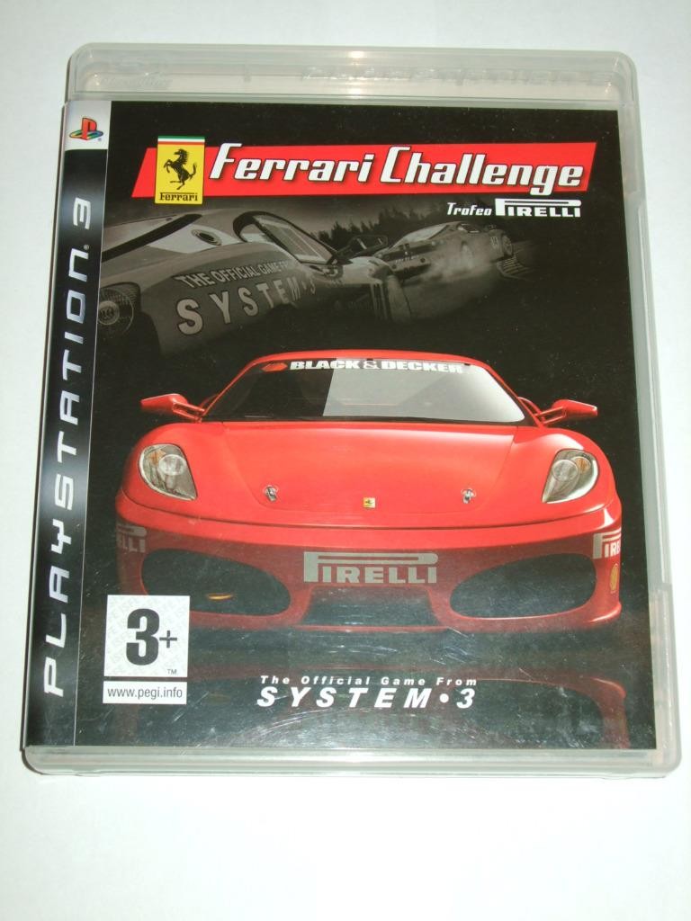 Ferrari Challenge Playstation 3 PS3 No Manual ""FREE UK  P&P""