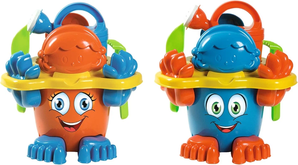 Simba Eimergarnitur mit Füßen Sandspielzeug Sandkasten Wasserspielzeug - Bild 3 von 3