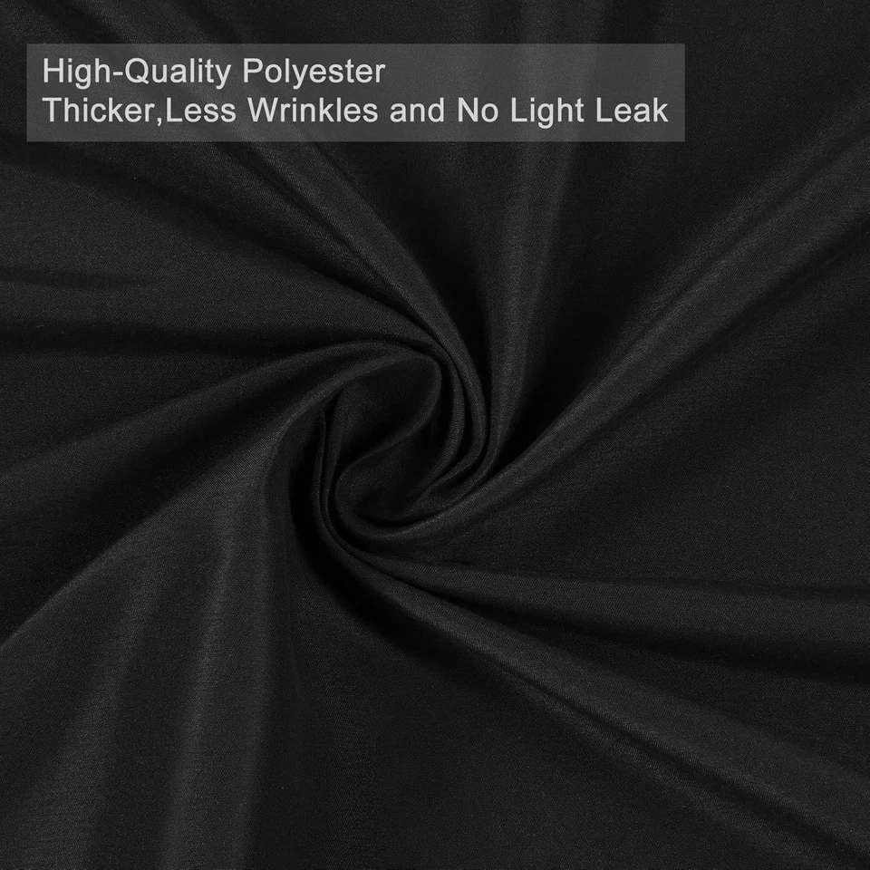 Fondo De Fotografia Negro Solido Para Estudio De Video De 5X7 Pies Chromakey Foto 2 de 4