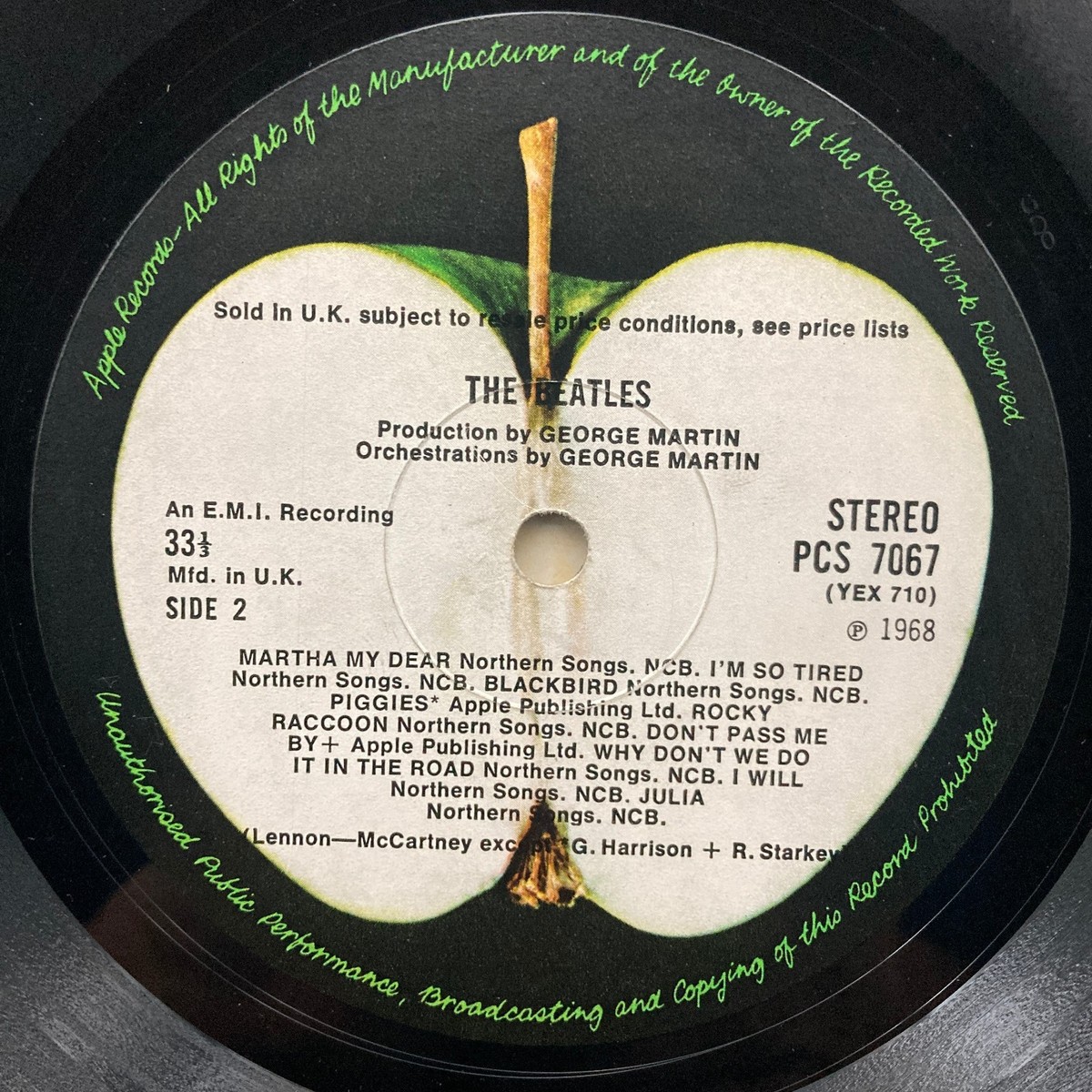 THE BEATLES/ホワイトアルバムのピンバッジ 未使用品 UIZY-1619_200x200_crop_center.