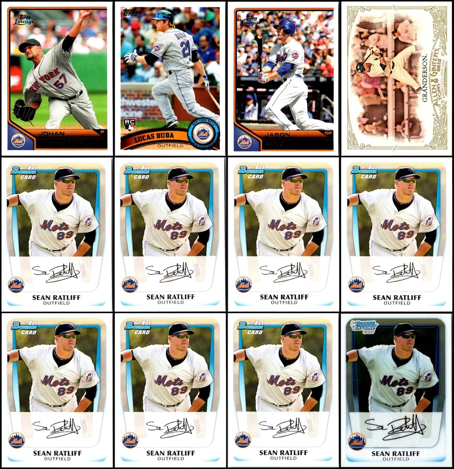 Lote de tarjetas 2011 de los New York Mets (140) - Oferta exclusiva - ¡Actúa rápido! Foto 2 de 4