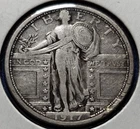 1917-S TYPE 1 Standing Liberty Silver Quarter Nice Type Coin!!!
