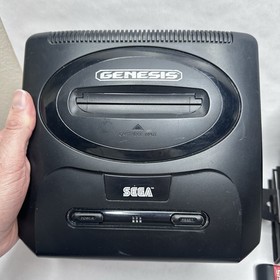 SEGA Genesis Model 2 Console Bundle W/Cords Controller Games