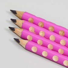 LYRA GROOVE Graphite Pink Triangular Grip Pen...