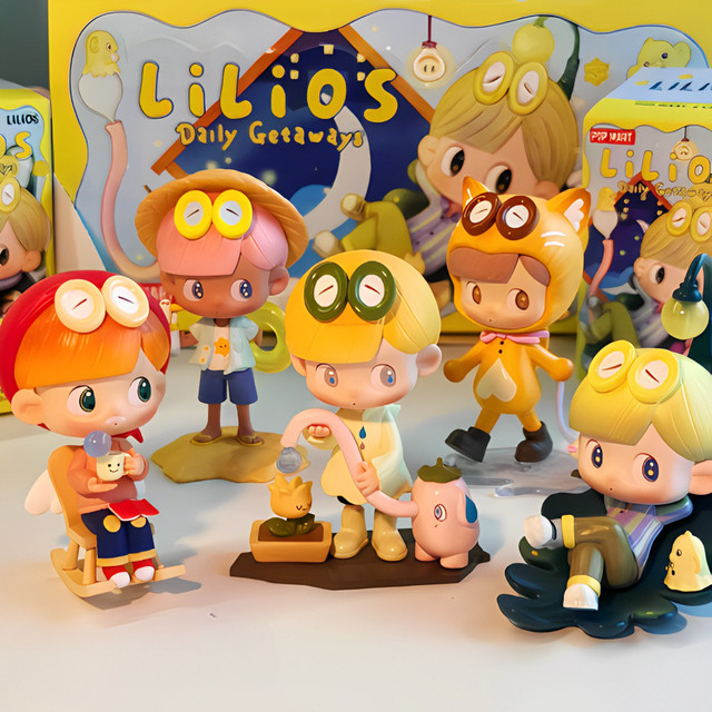 LiLiOS Daily Getaways Series Caja Ciega Figura Confirmada Arte Caliente Juguete para Niños