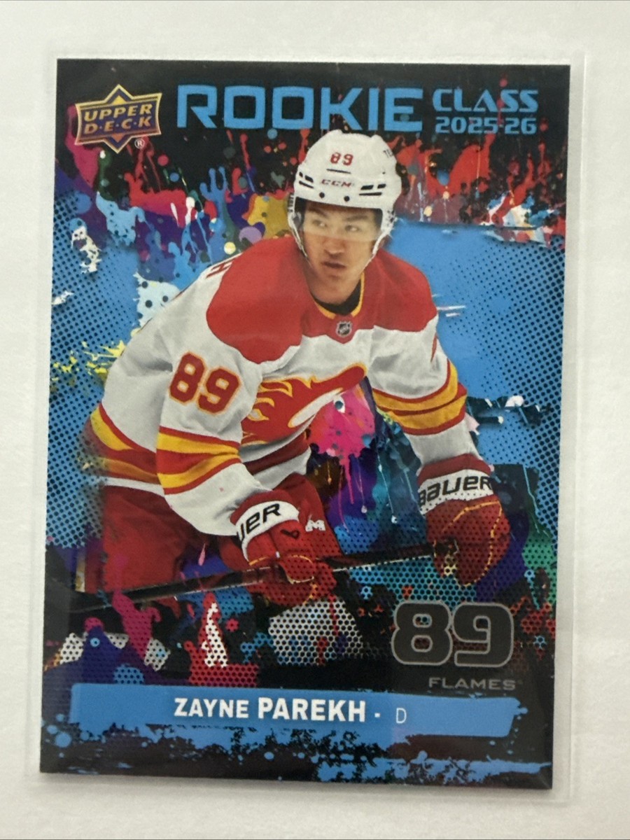 2025-26 Upper Deck Rookie Class ZAYNE PAREKH RC-5 Rookie Card