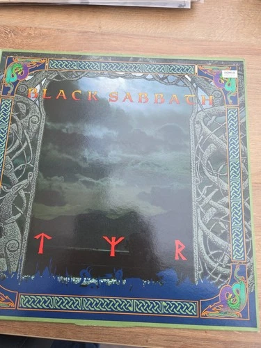 Black Sabbath Tyr 1st UK Press Vinyl LP 1990 EIRSA 1038 EX Matrix A-1U 2 B-1U 2