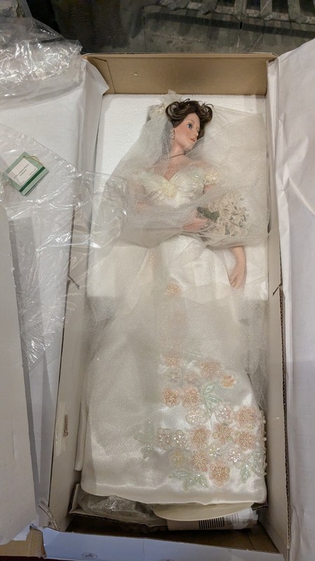 Ashton-Drake Wedding in a Moonlit Garden Bride Doll Cindy McClure