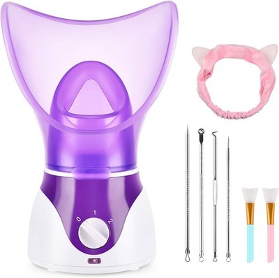Facial Steamer for Face, Face Steamer for Facial Deep Cleaning, Nano Ionic Facia