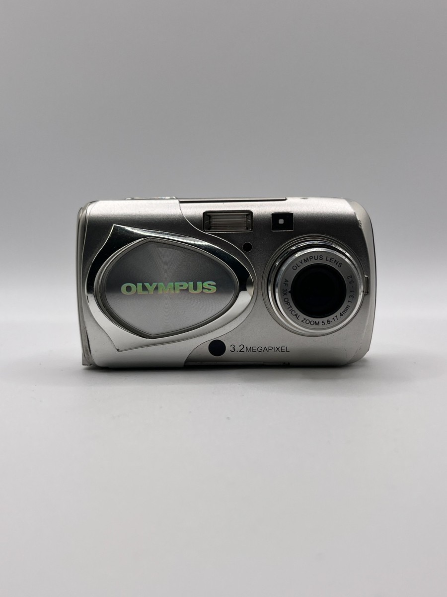 Olympus µ 300 Digital 3.2MP Digital Camera - Silver for sale