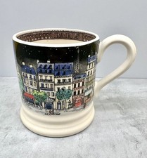 Emma Bridgewater Paris 'Cities of Dreams' 1/2 Pint Mug RARE Retired Excellent