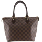 LOUIS VUITTON Saleya PM Tote Bag N51183 Brown Damier canvas Women