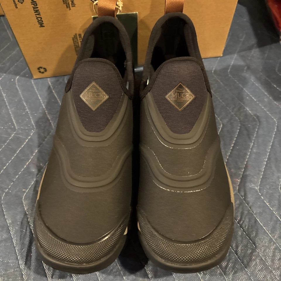 NUEVO Original Muck Boot Outscape Bajo Deslizable Goma Impermeable Zapatos OSSOO Hombres 9 Foto 4 de 4