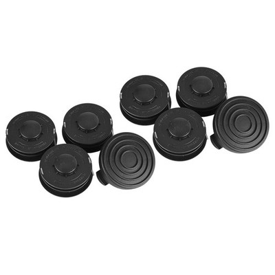 6 Pack Spool Line with Caps Fit For Einhell GC-ET 4530 String Trimmer 3405685